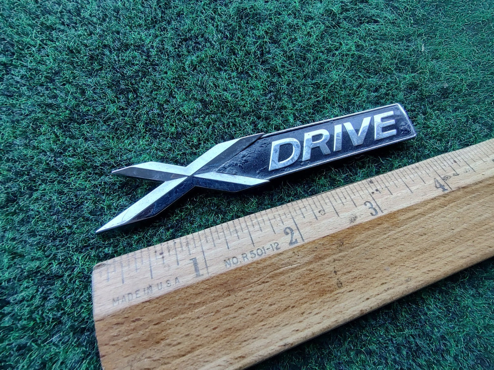 BMW X-Drive X Drive Front Fender Emblem Badge Logo Nameplate Name Insignia 5S3