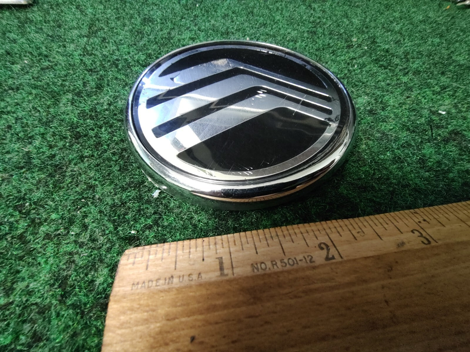 MERCURY REAR TRUNK LOGO EMBLEM NAME PLATE 1980-1990 F8MB-5443504-AB 3S6