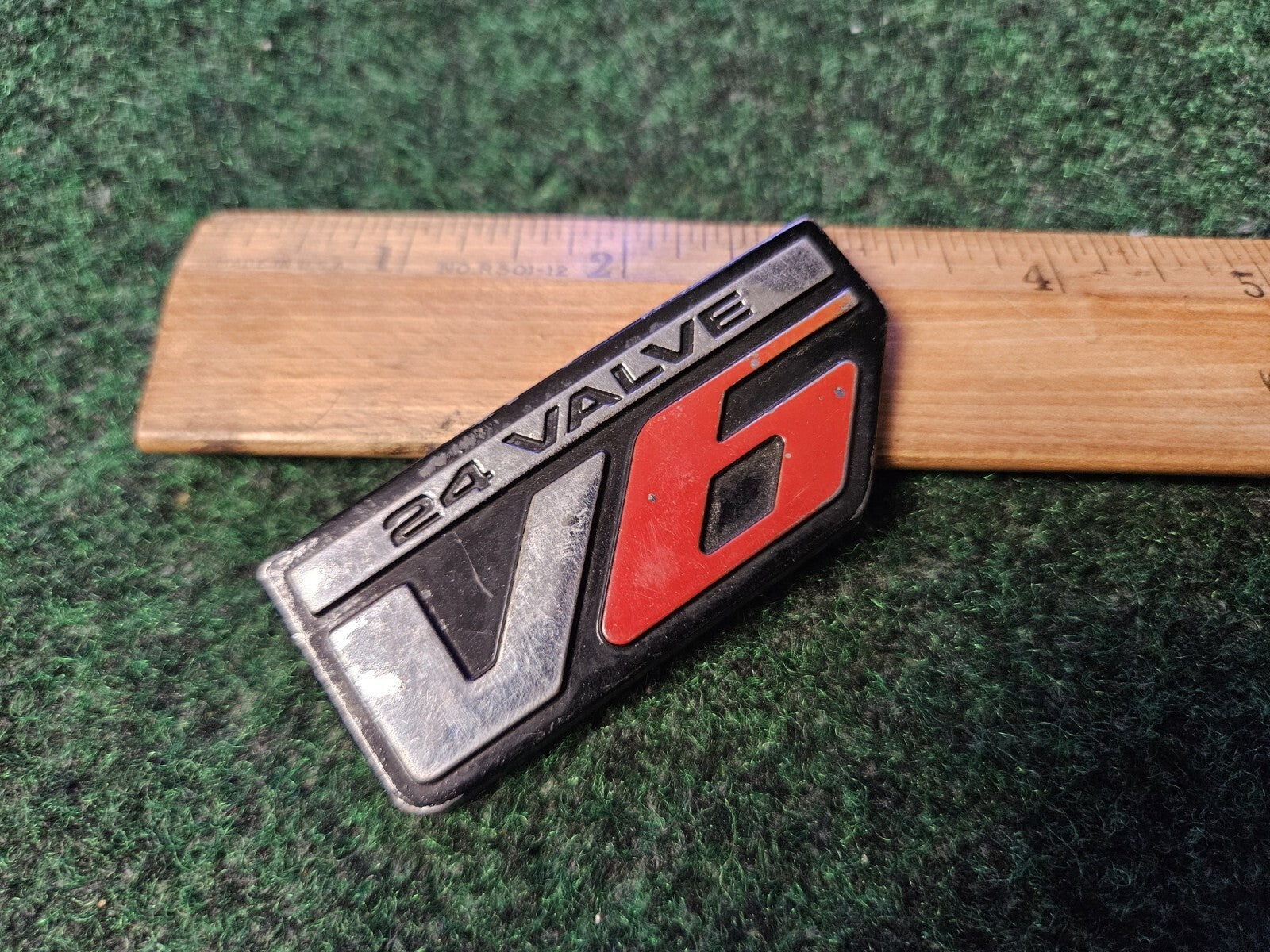 Honda OEM 1994-2002 Passport 24 Valve V6 Rear Emblem Badge Logo Name 5M1
