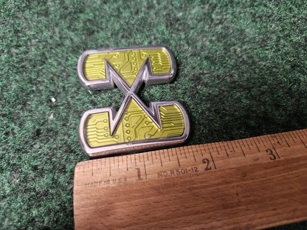 CHEVROLET TAHOE GMC YUKON HYBRID H REAR SIDE EMBLEM BADGE SYMBOL LETTER OEM 3M4