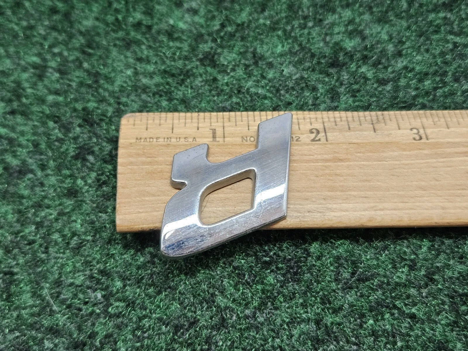 OEM "R" 3D Chrome Individual Letter Lettering Emblem Badge Logo Nameplate 7S9