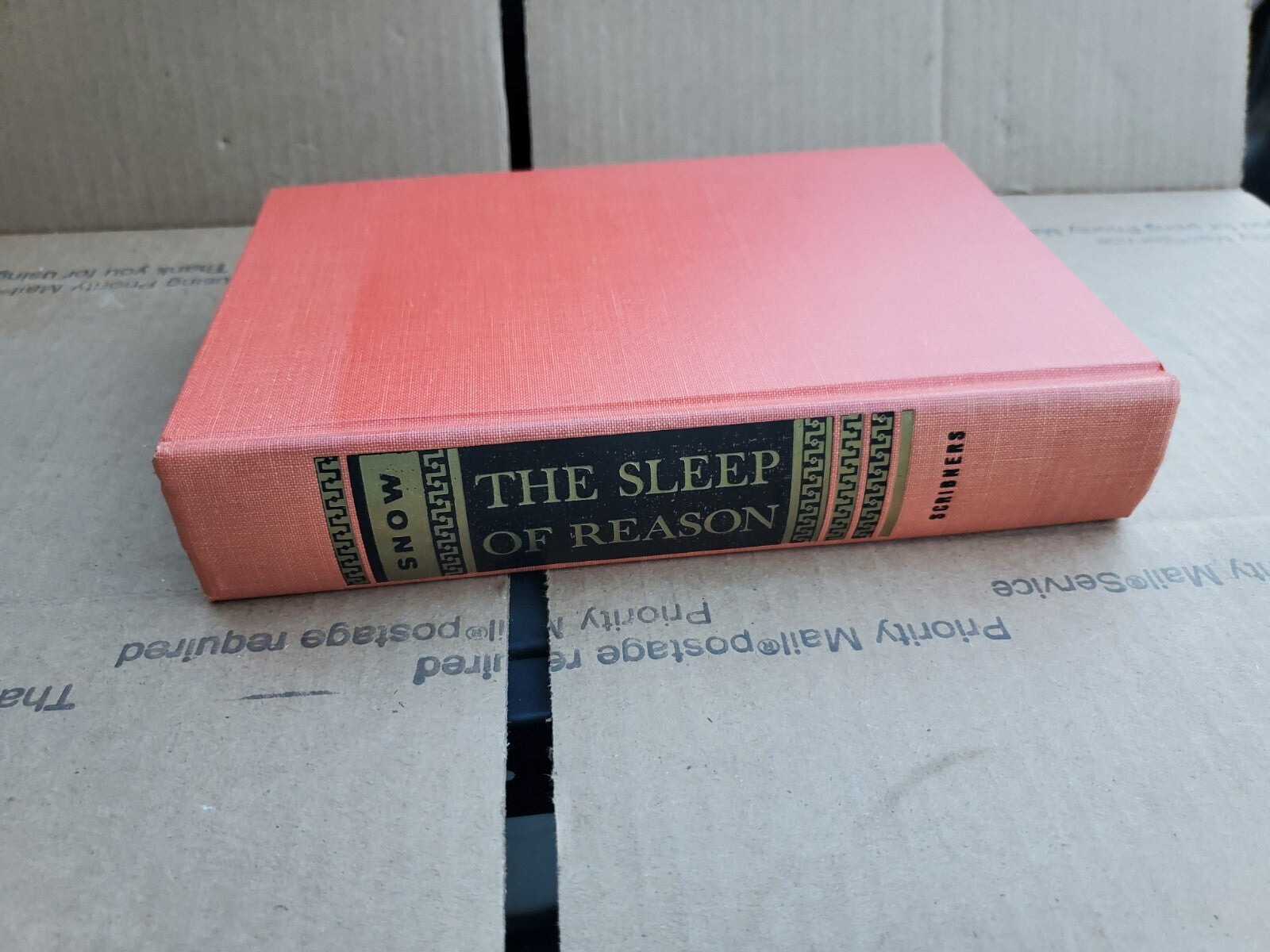 The Sleep of Reason by C.P. Snow 1968 Hardcover B2