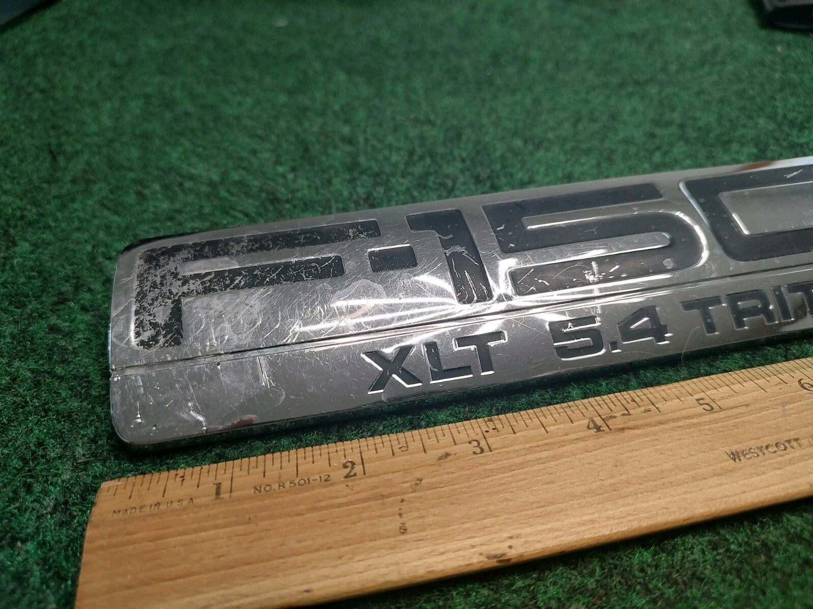2004-2008 Ford F-150 XLT 5.4 Triton Side Fender Nameplate Emblem 5L34-16B114 1S3