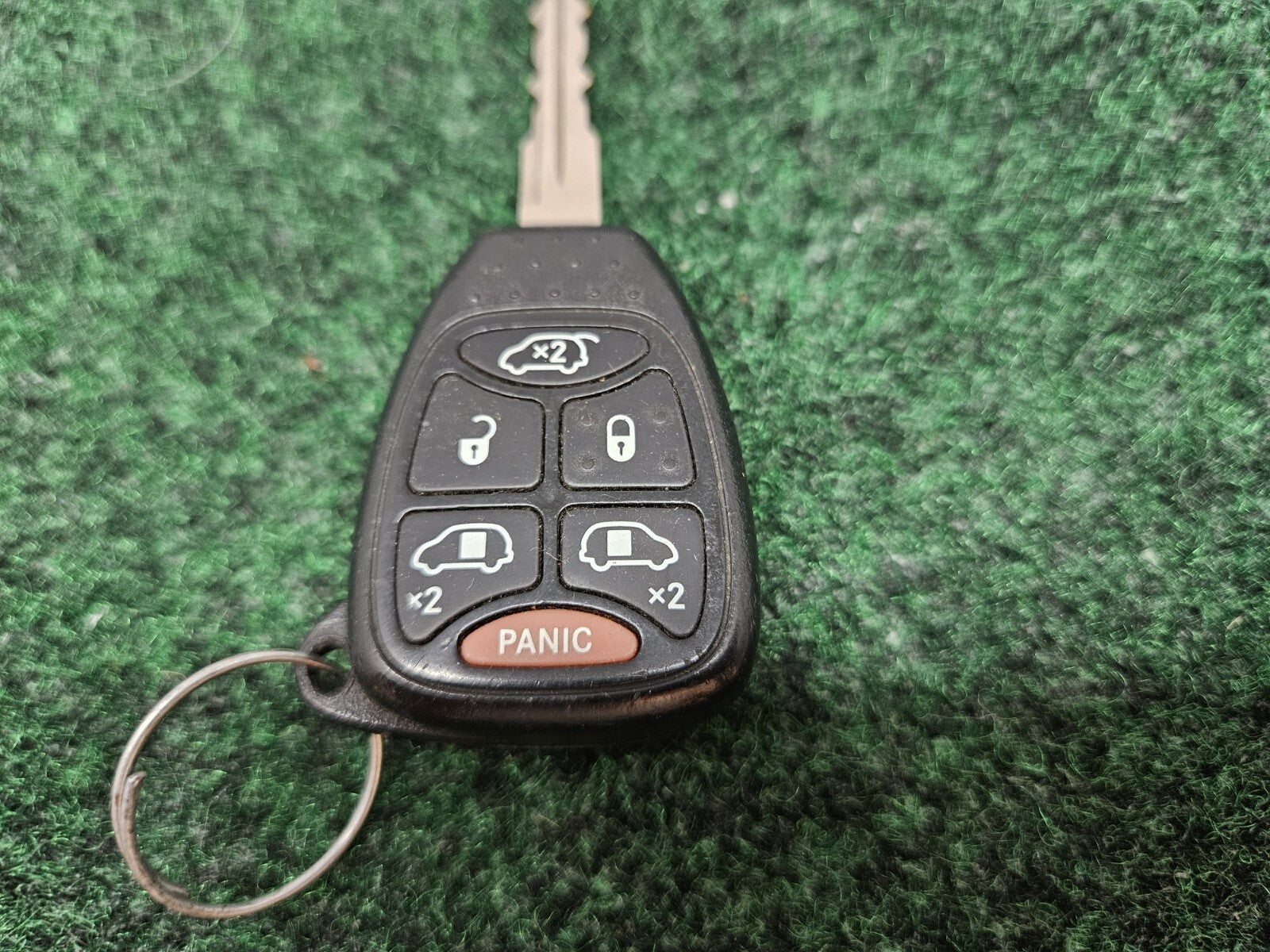 OEM Dodge 04727348AC OEM 6 Button Key Fob Used Cut Key GL4