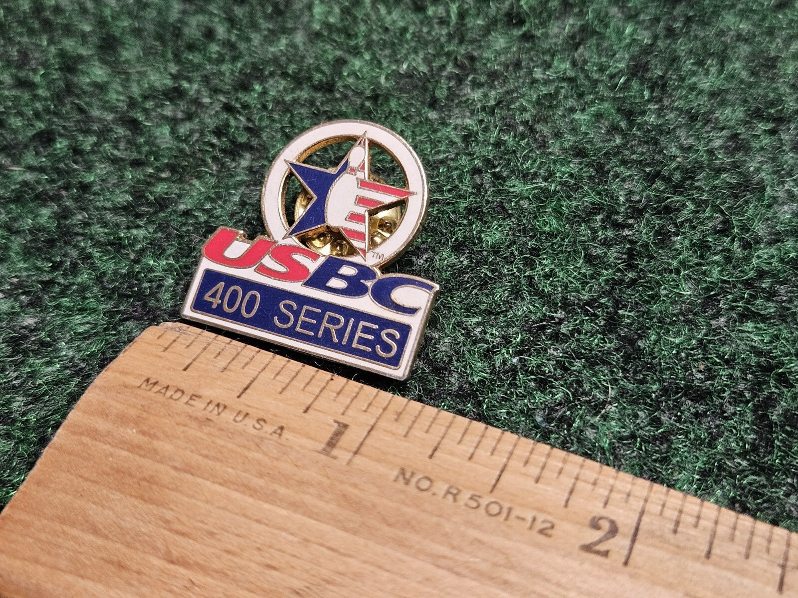 USBC 400 Series Star Bowling Lapel Hat Pin