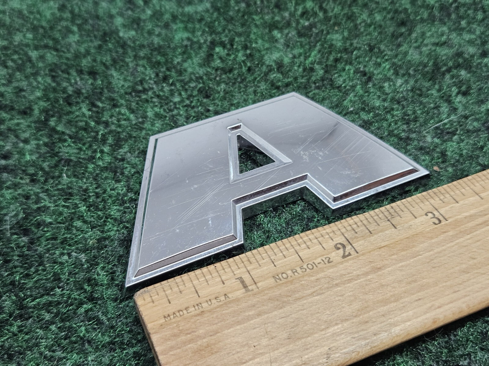 Dodge OEM 2009-2018 Ram "A" Door Letter Emblem Badge Logo Nameplate 3D 7S8