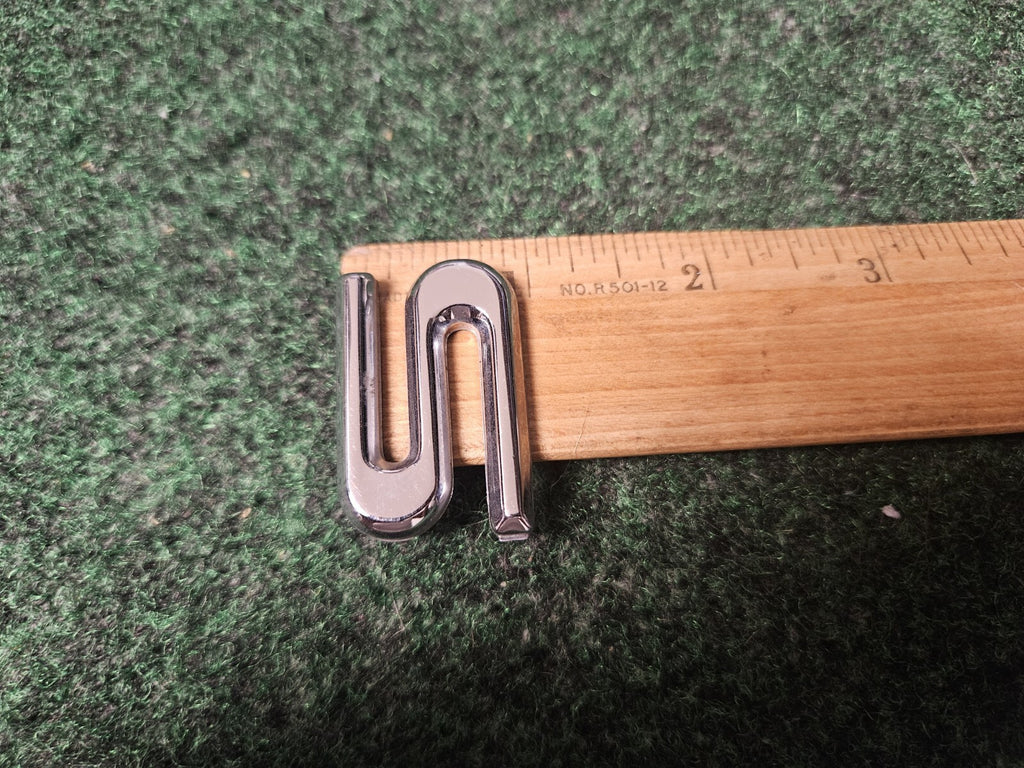 Chrysler Rear Trunk Emblem Badge Letters Chrome S ONLY OEM 3L6