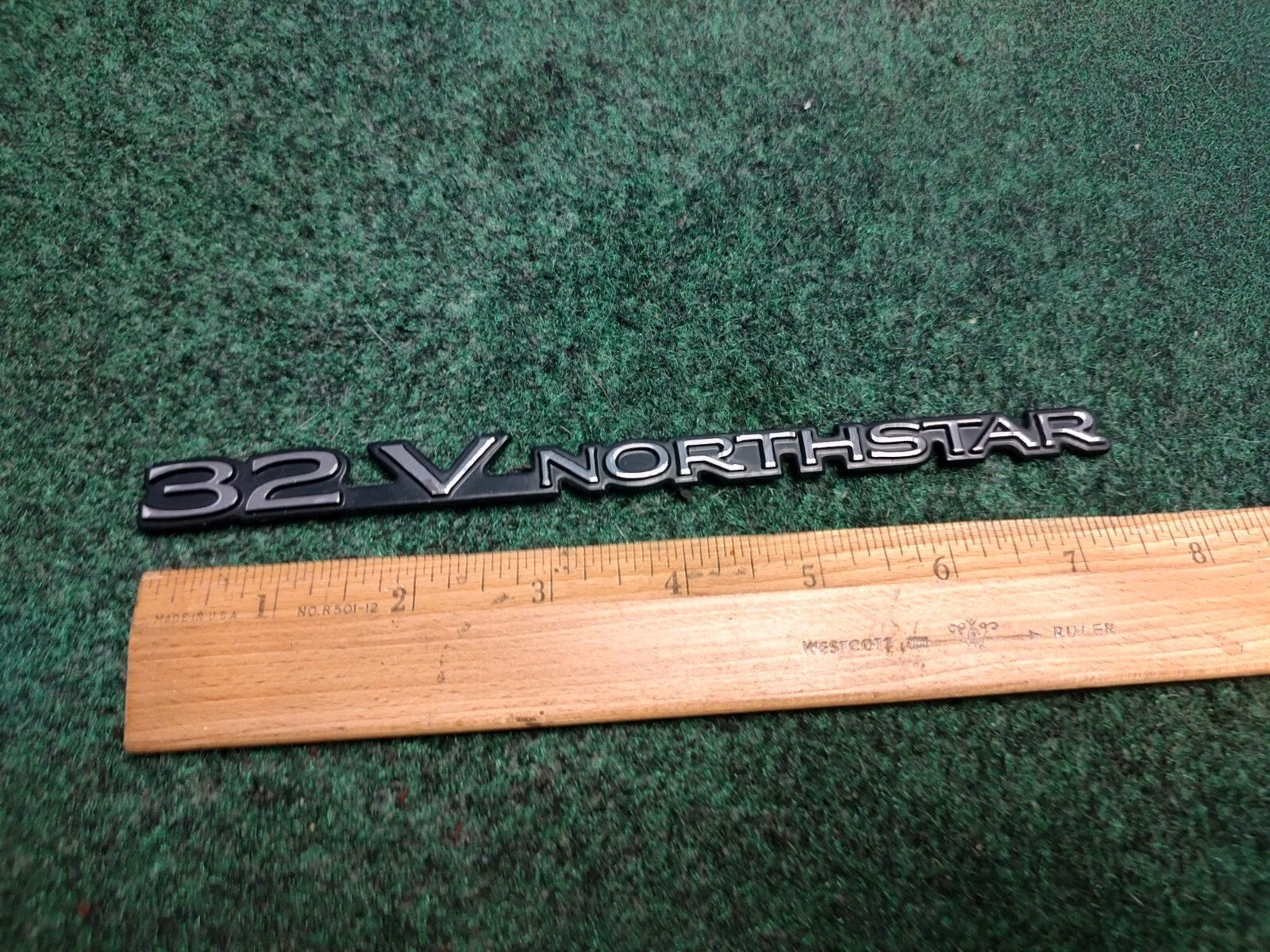 Cadillac OEM 32V Northstar Rear Emblem Badge Logo Nameplate Name Plate 2S1