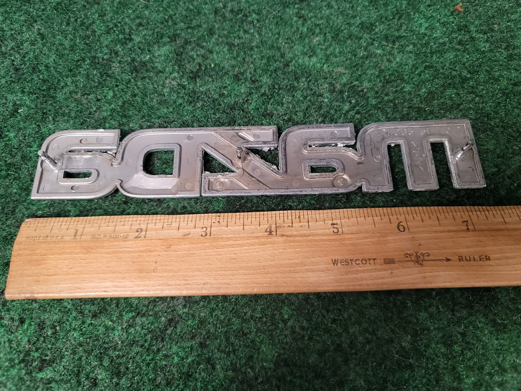 Mazda 2000-2006 MPV Rear Tailgate Emblem Badge Logo Nameplate LC63 51 710 5S8
