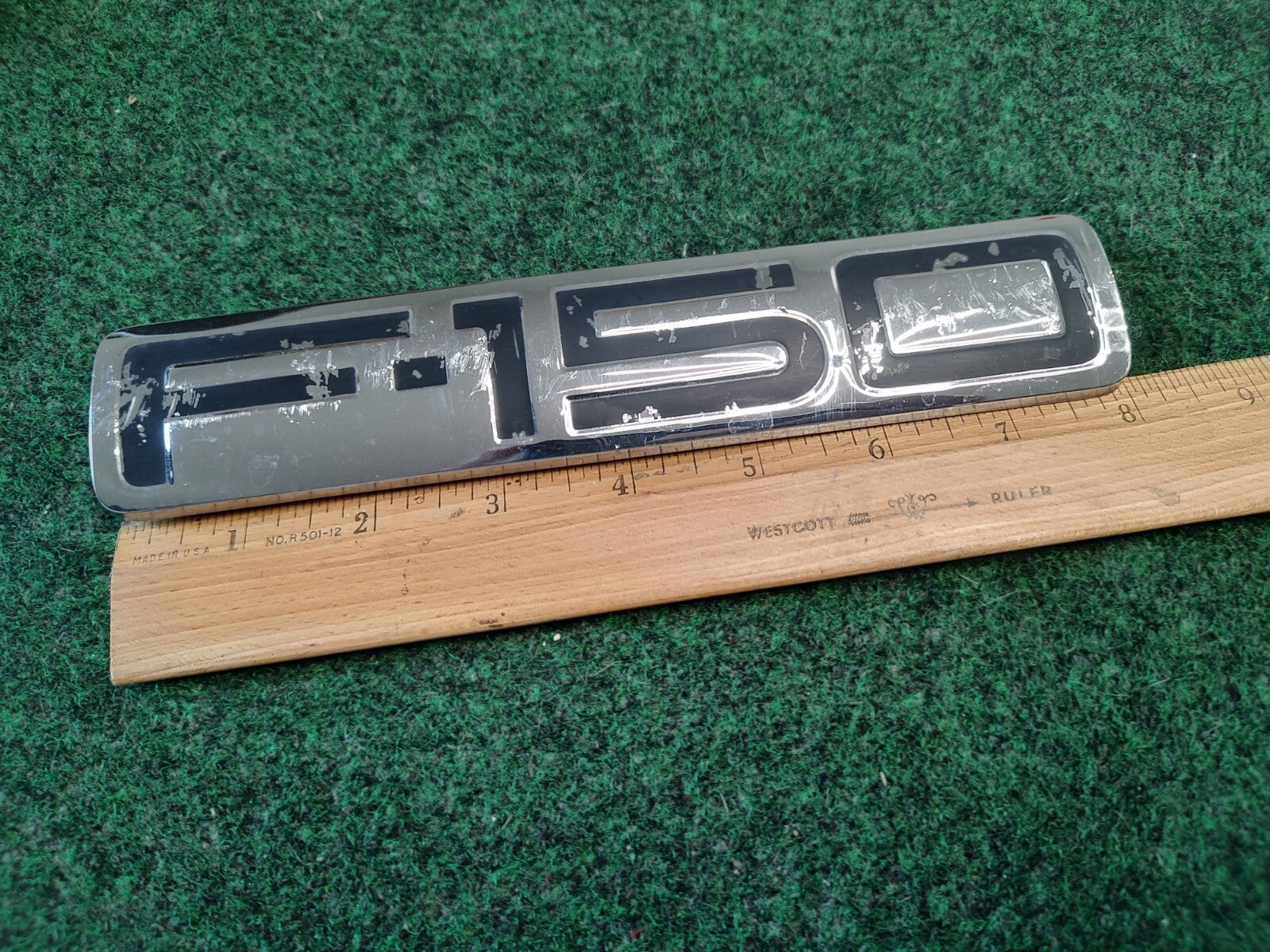 Ford F-150 Chrome Fender Tailgate Emblem Badge Logo Name 4L34-16B114-AB 3S8