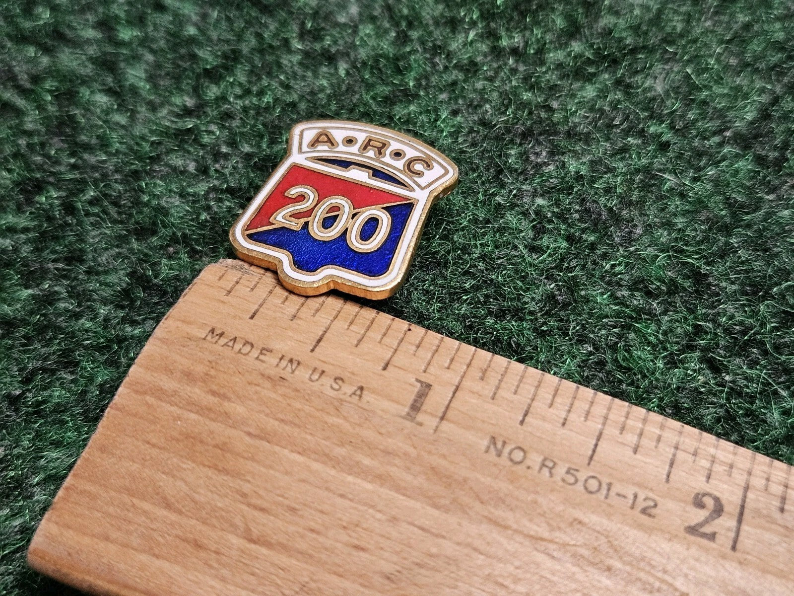 ARC 200 Bowling Pin Games Lapel Pin