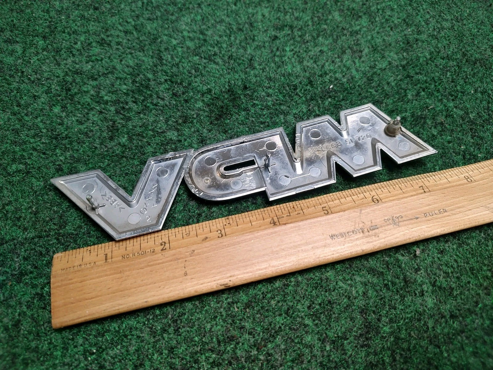 2000-2006 Mazda 'MPV' Rear Trunk Liftgate Chrome Emblem OEM LC63-51-720 2S4