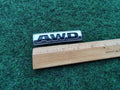 OEM AWD All Wheel Drive 3.5" Emblem Badge Logo Nameplate Name Plate Insignia 2L3