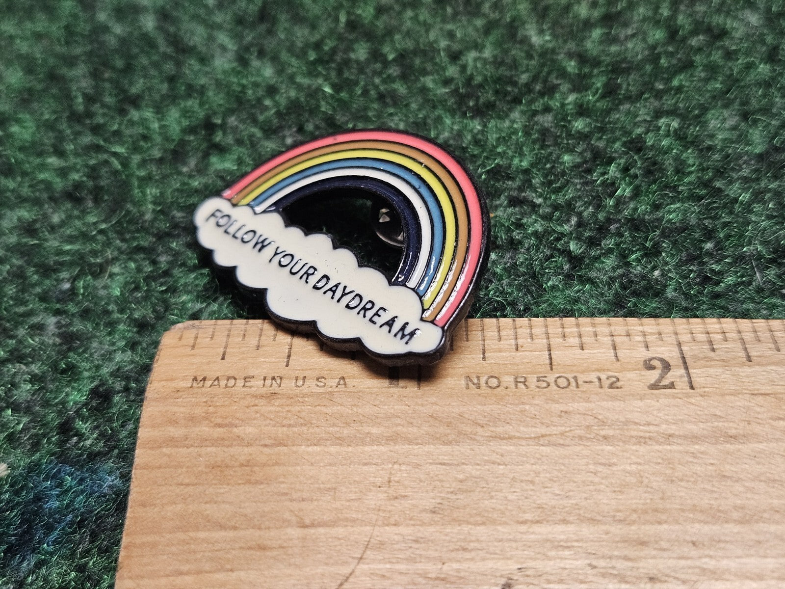 Follow Your Daydream Lapel Pin/ Brooch New