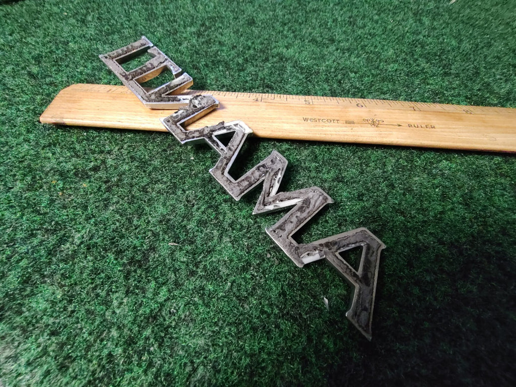 04 05 06 07 08 Kia Amanti Emblem Logo Letters Badge Trunk Rear Chrome OEM 4S4