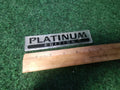 Platinum Edition Emblem Sticker Decal Badge Trunk Fender Nameplate OEM 4S3