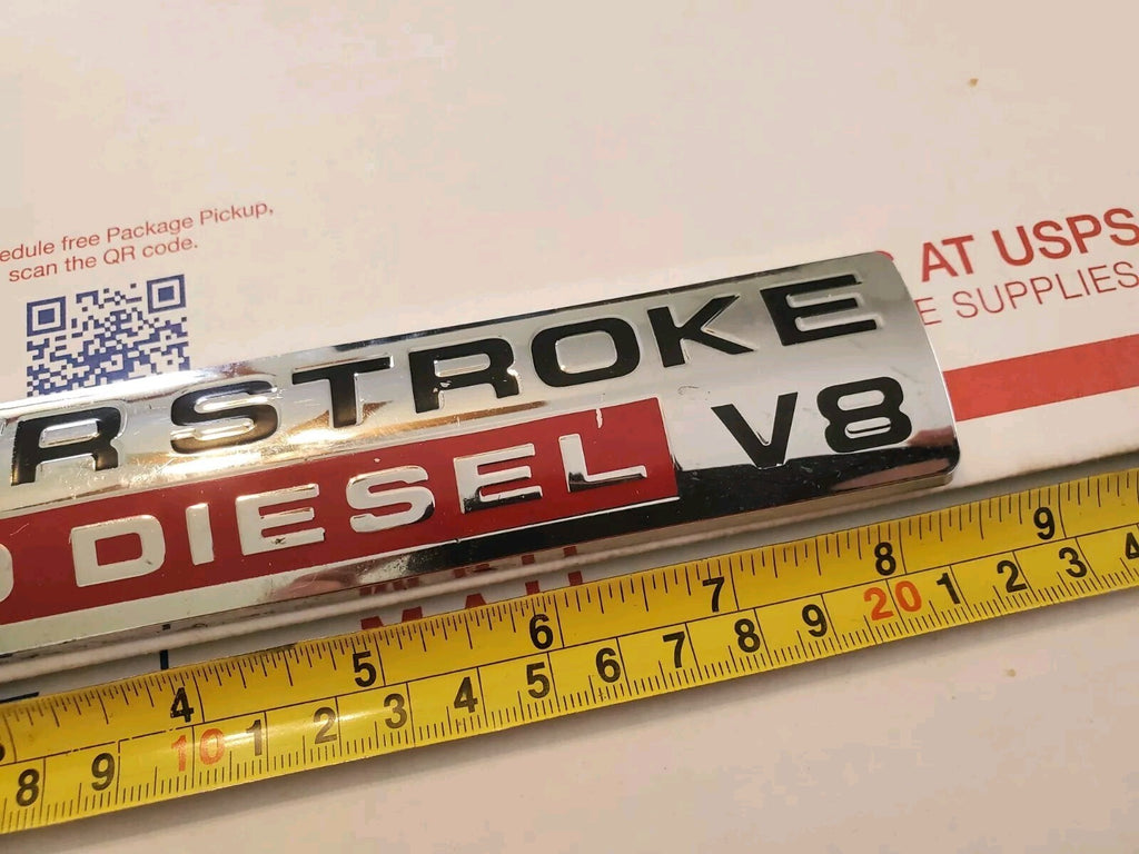 2005-2010 Ford F-250 F-350 Power Stroke Diesel V8 Door Emblem 5C34-16B114-AA 4L5