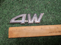 2001-2007 TOYOTA SEQUOIA TUNDRA 4WD V8 REAR GATE EMBLEM LOGO BADGE CRACKED 5M3