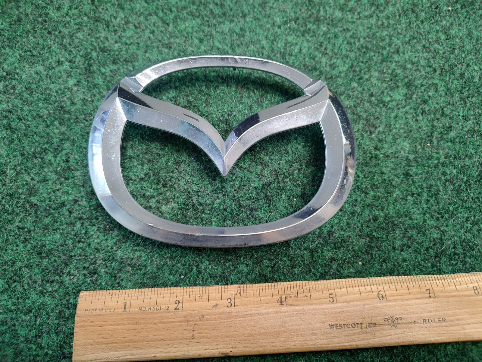Mazda 2, 3, 5,6 & Mazdaspeed6 Chrome Front Emblems C235-51-731A 1S8