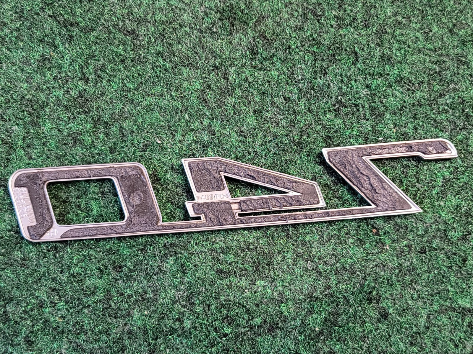 Genuine OEM BMW E38 Trunk Lid 740 Emblem Badge Logo 1M9