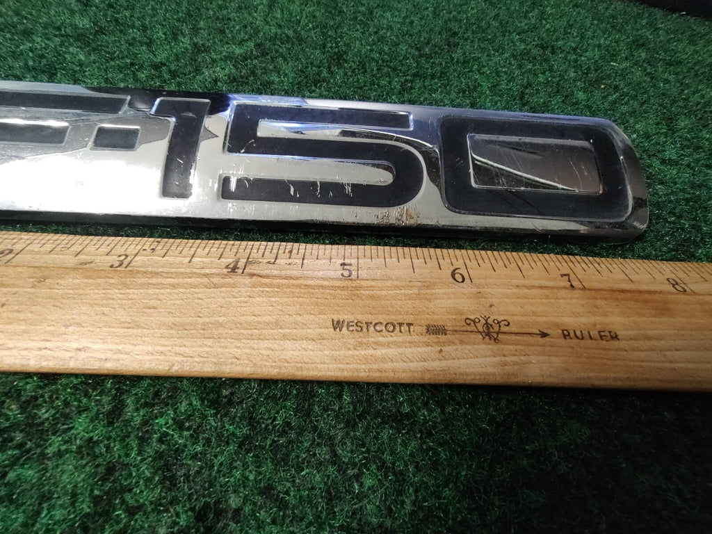 Ford F-150 F150 Chrome Fender Tailgate Emblem Badge Logo Name 4L34-16B114-AB 4S4