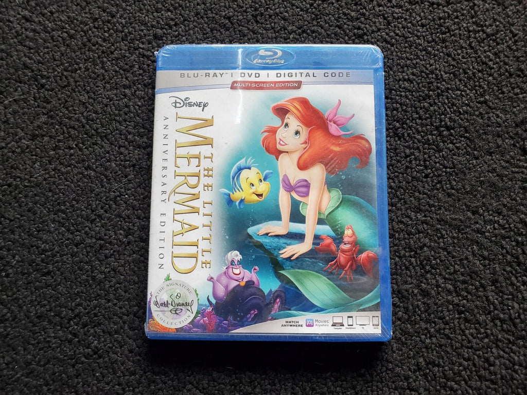 📀 The Little Mermaid Anniversary Edition DVD NEW SEALED