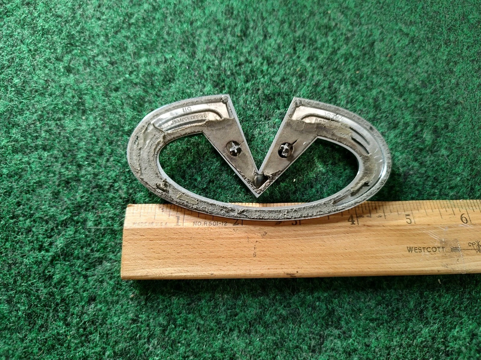 2008-2010 Infiniti M35 M45 Rear Trunk Emblem Chrome 84890 EJ70B OEM 1S1