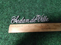 CADILLAC REAR TRUNK SEDAN DE VILLE EMBLEM NAMEPLATE NAME PLATE 7S1