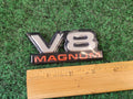1994-2001 V8 Magnum Fender Door Emblem Nameplate Badge Ram Durango Van OEM 1M3