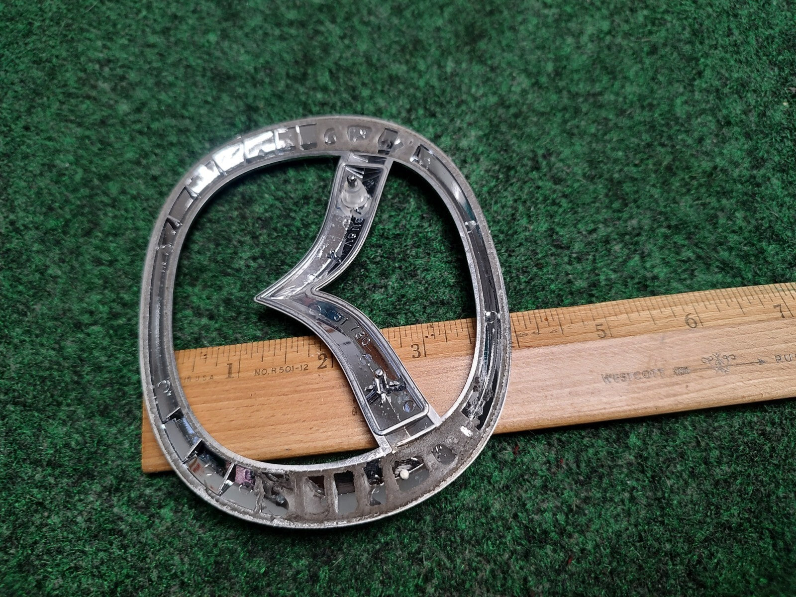 2004-2009 MAZDA 3 4DR SEDAN REAR TRUNK EMBLEM GENUINE NEW OEM BN8V-51-730A 1S1