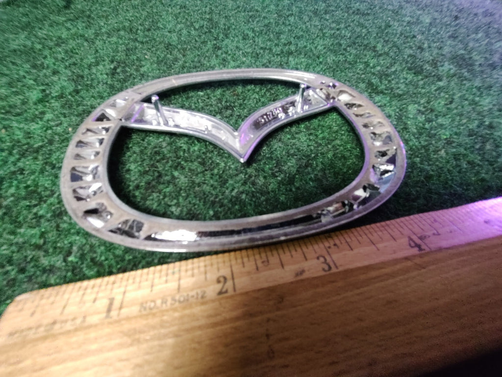 2004-2009 Mazda 3 Rear Chrome Emblem Genuine OEM Badge Part BN8V-51730 6S4