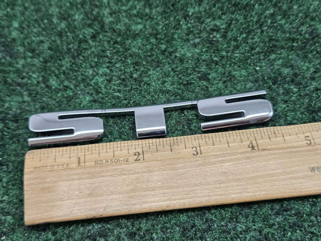 05 06 07 08 09 10 11 CADILLAC STS REAR LID CHROME EMBLEM LOGO BADGE OEM GL1