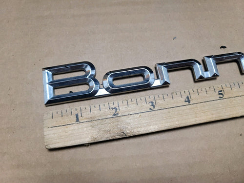 00 01 02 03 04 PONTIAC BONNEVILLE REAR LID EMBLEM LOGO BADGE SYMBOL OEM EL7