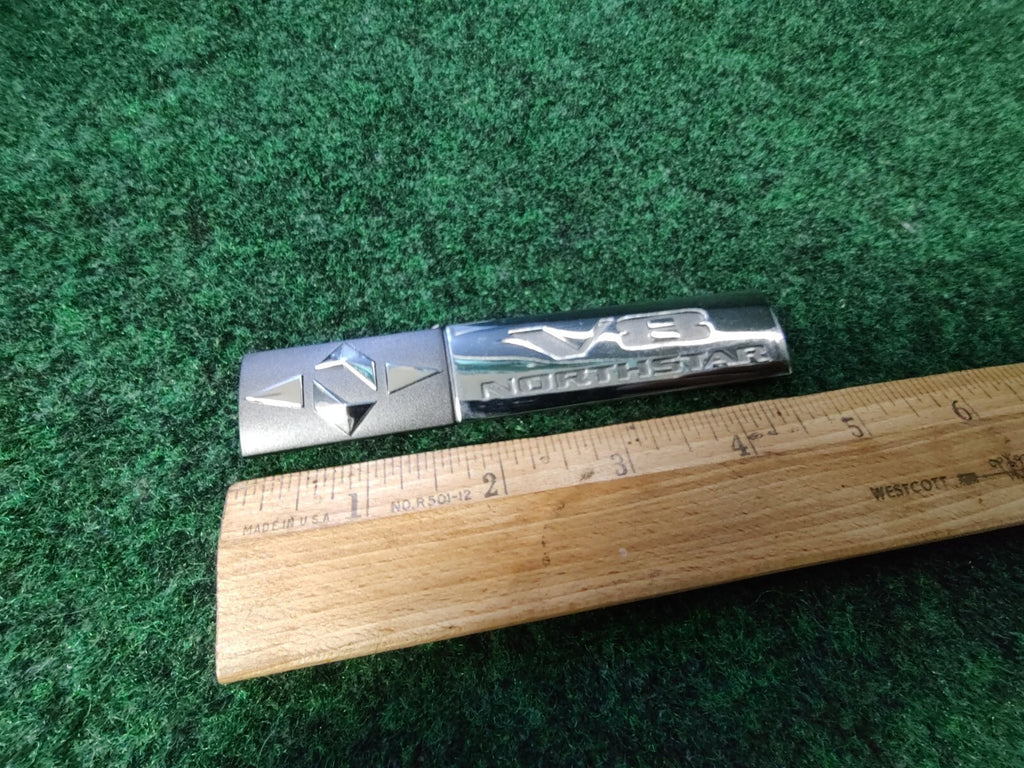2000-2005 CADILLAC DEVILLE SRX V8 NORTHSTAR EMBLEM LOGO BADGE OEM 5S6
