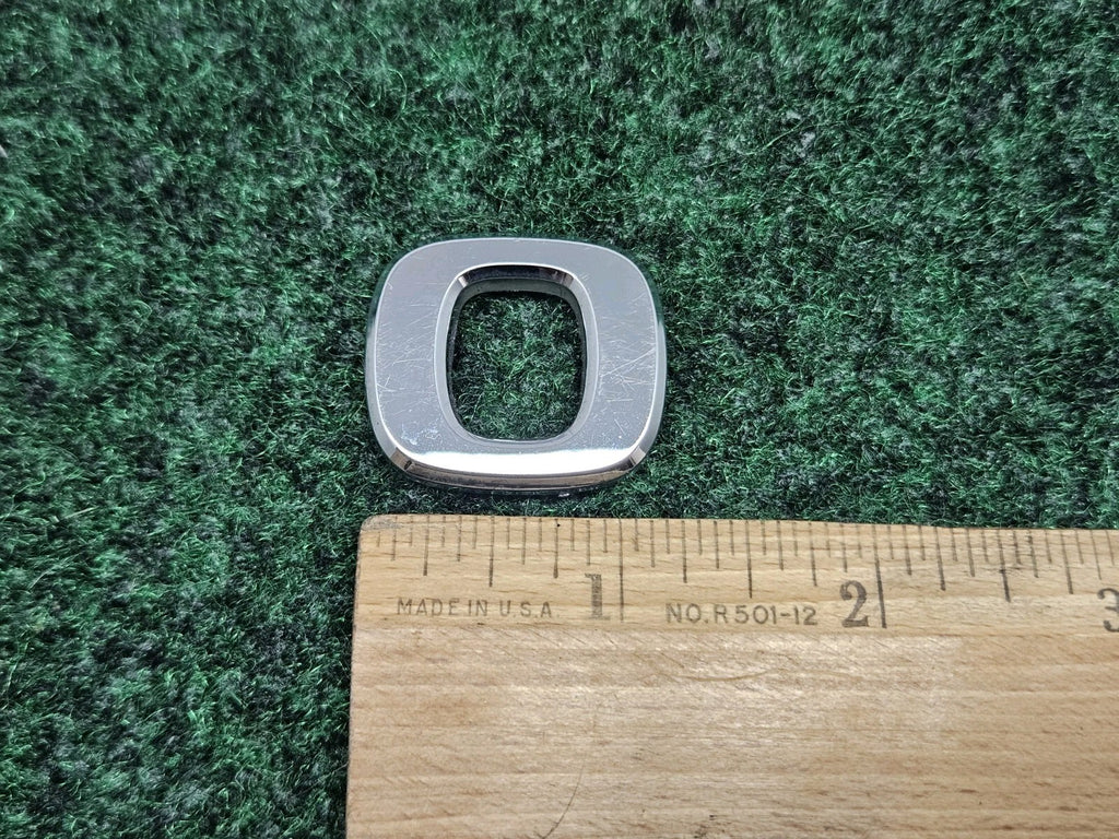 OEM "O" Chrome Individual Letter Lettering Emblem Badge Logo 3D Nameplate 7S8