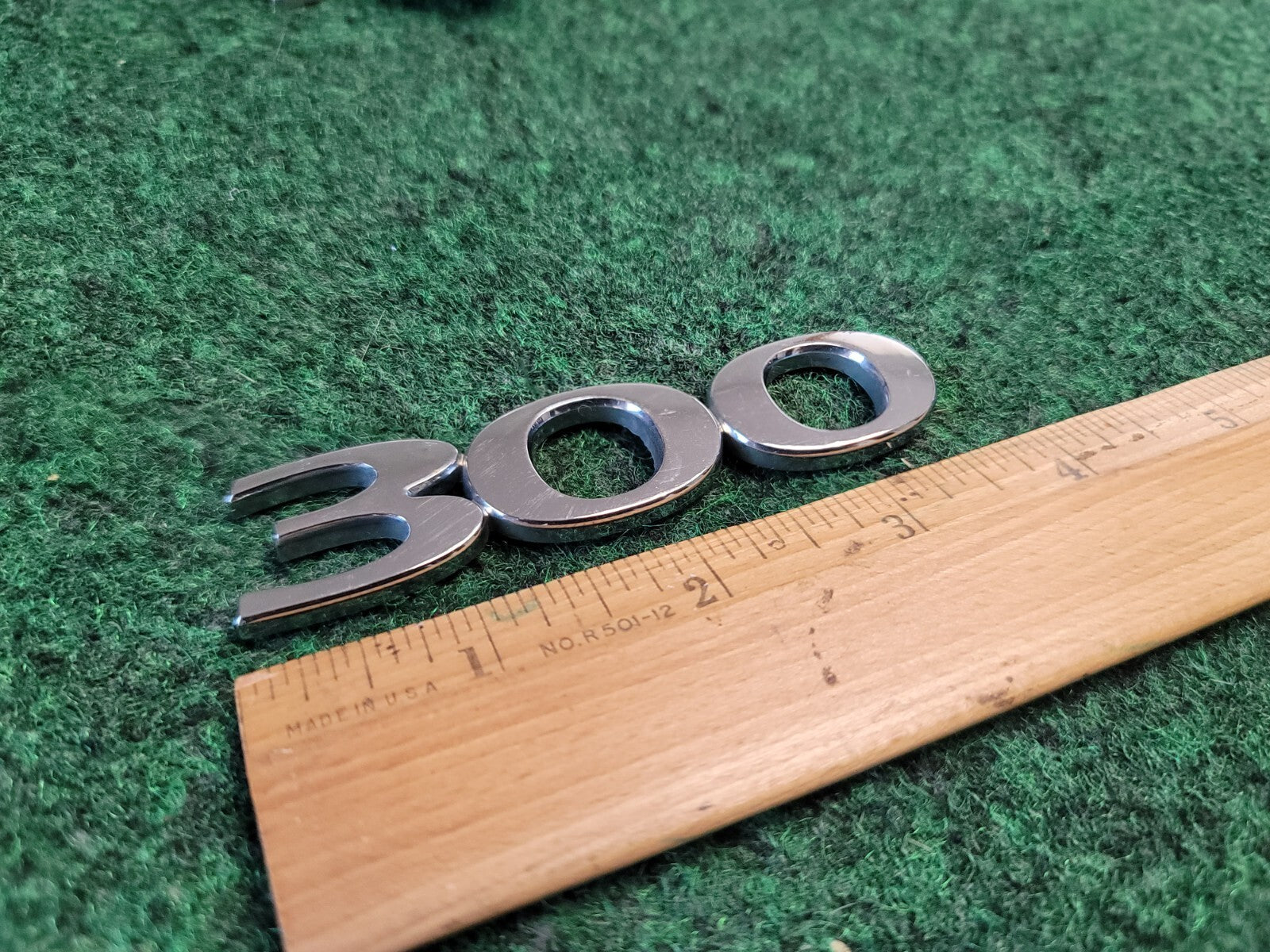 Chrysler OEM 2004-2010 300 Chrome Emblem Badge Logo Nameplate Name Plate 1M6