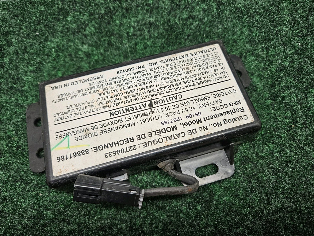 2006-2019 GM OEM OnStar Mobile Telephone Radio Back Up Battery 22704633 GL3