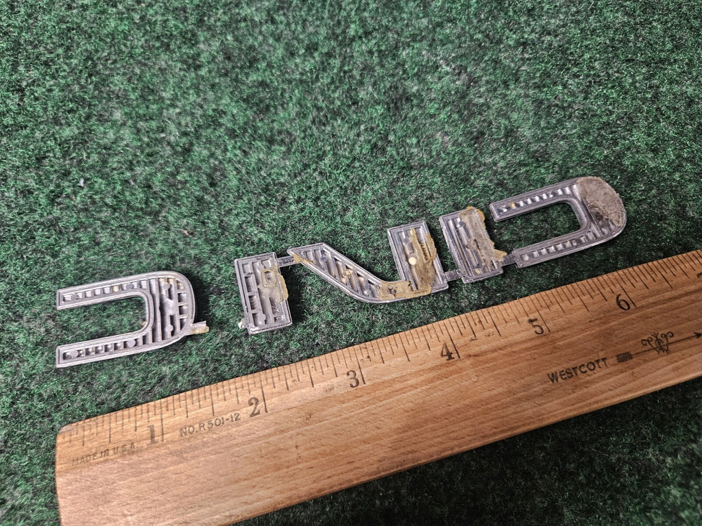 Honda OEM Civic 6" Chrome Plastic Emblem Badge Logo Nameplate Name Crack 3L8