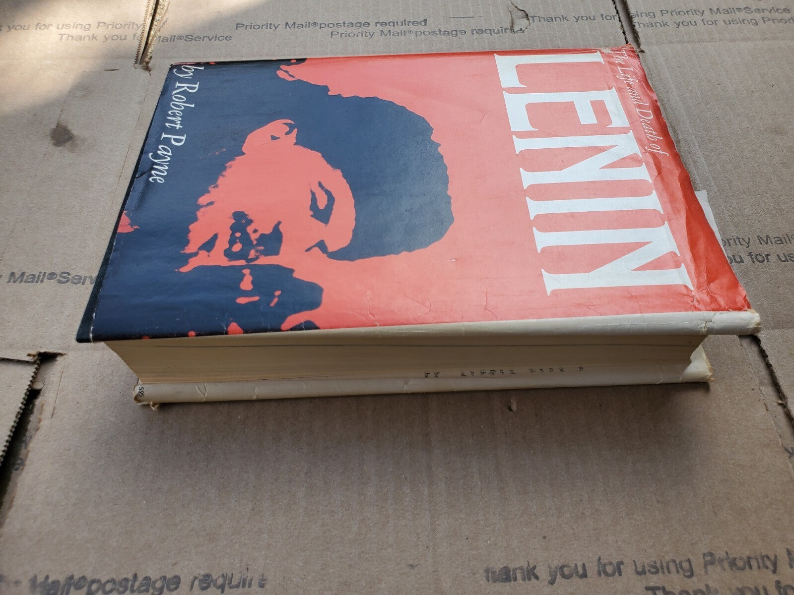 The Life and Death of Lenin by Robert Payne (1964) 2nd Printing Hardcover BCE B7