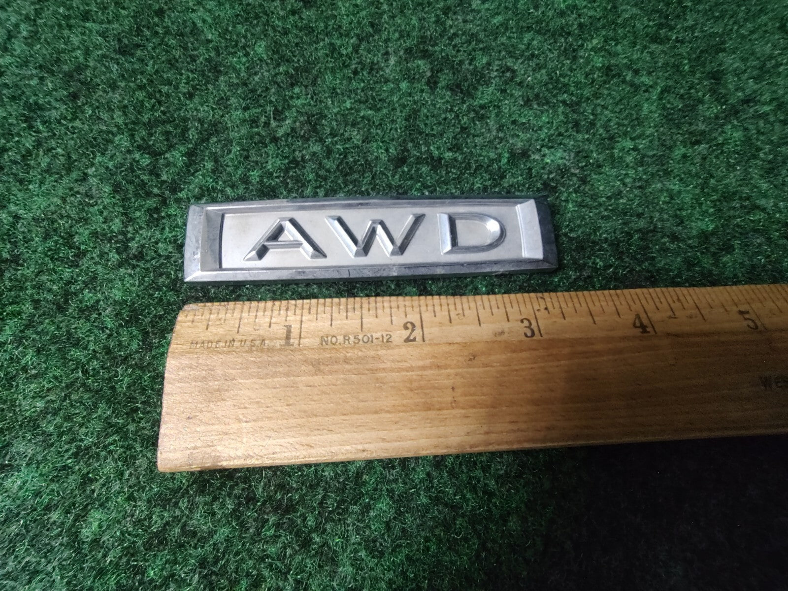 Lincoln OEM MKS MKX MKZ AWD Rear Chrome Emblem Badge Logo Nameplate Name 9L3