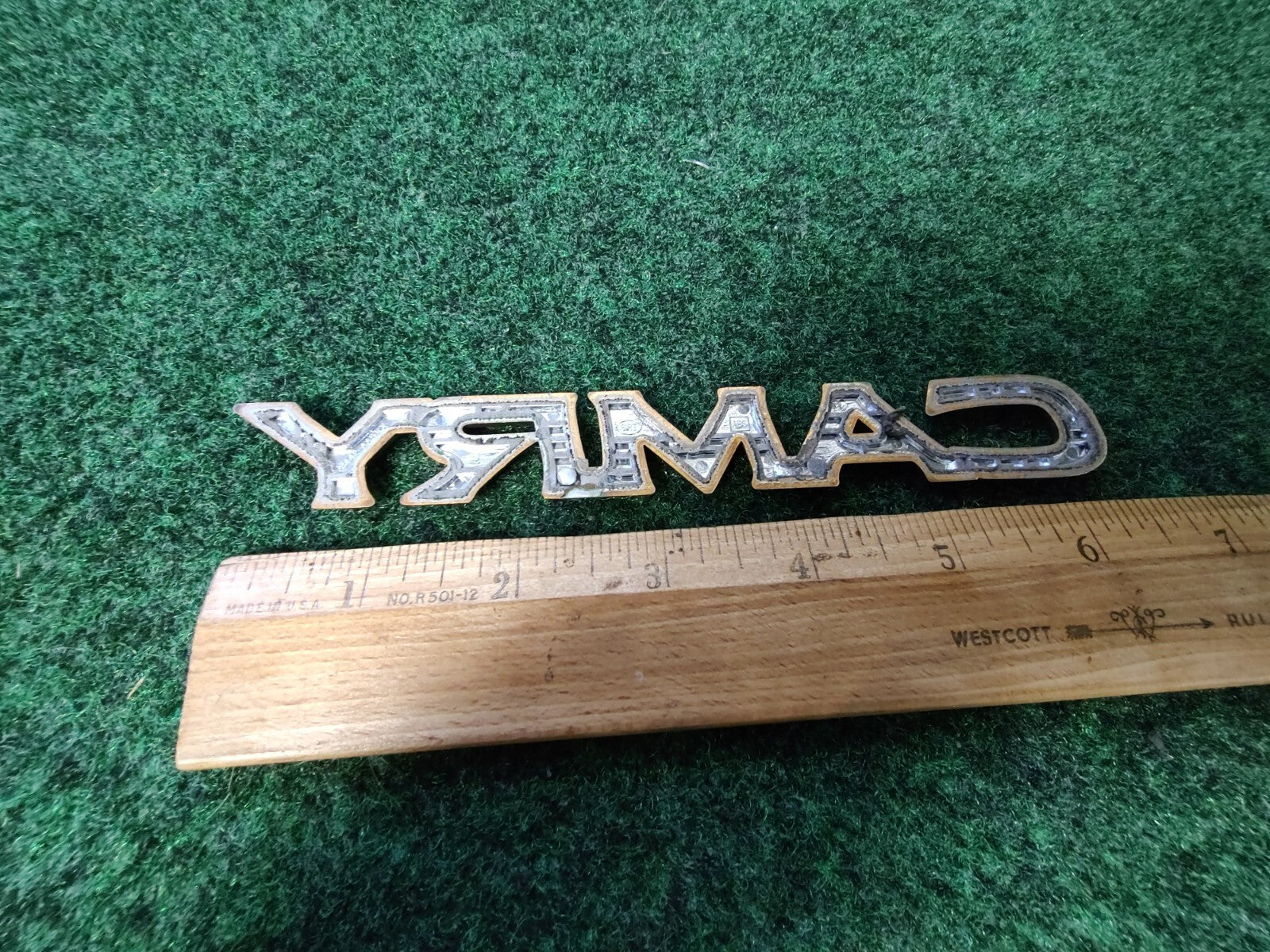 Toyota Camry Gold Trunk Emblem Badge Decal Logo OEM Genuine 75442-AA010 5S6