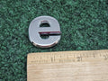 Jeep OEM "E" Chrome Hood Hatch Letter Emblem Badge Logo Nameplate 7S6