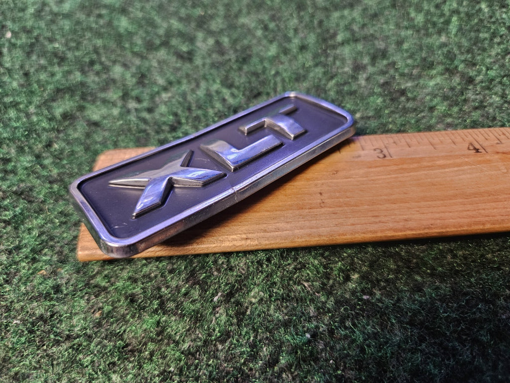 Ford Rear Chrome XLT NAMEPLATE Emblem Name Plate OEM 7L8Z-7842528-B 6L4