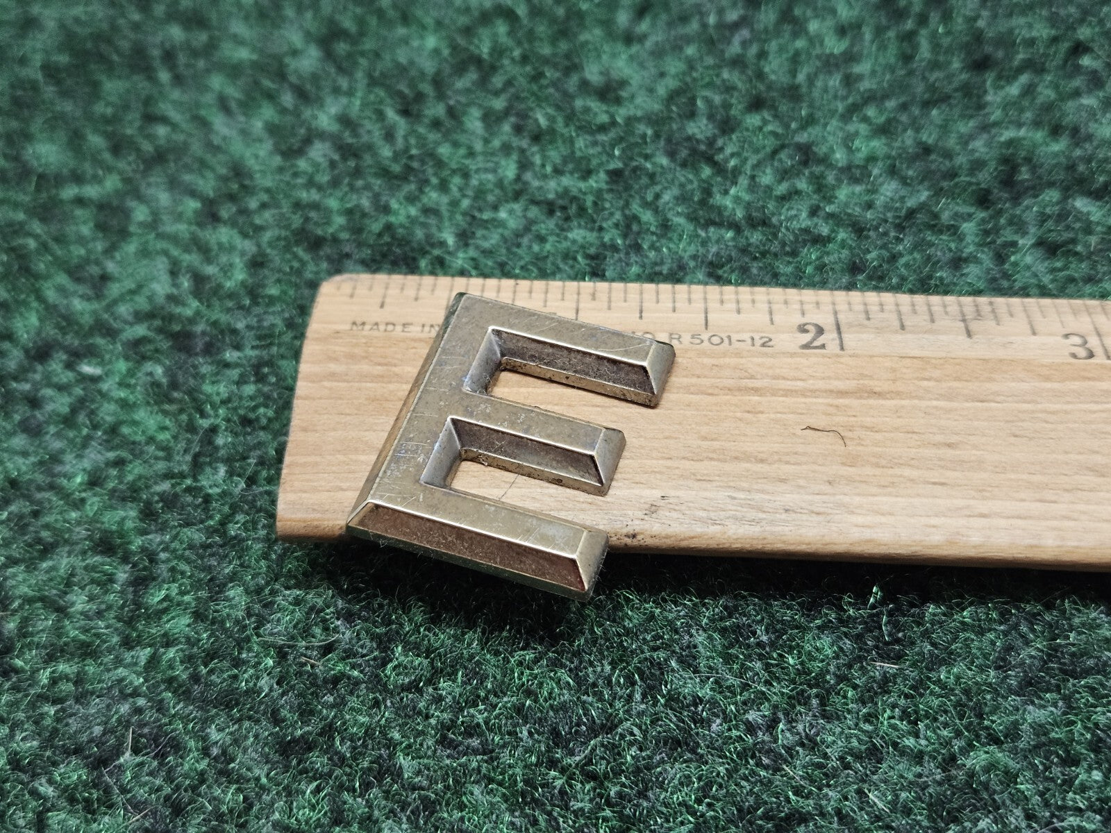 OEM "E" Individual Letter Lettering Emblem Badge Sign Logo Nameplate 7S6
