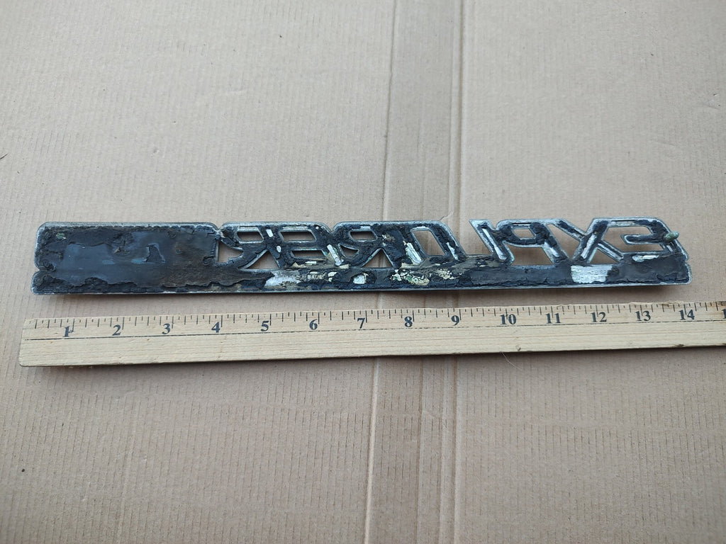 95 96 97 FORD EXPLORER XLT CONTROL TRAC 4WD REAR EMBLEM LOGO BADGE SYMBOL MT1