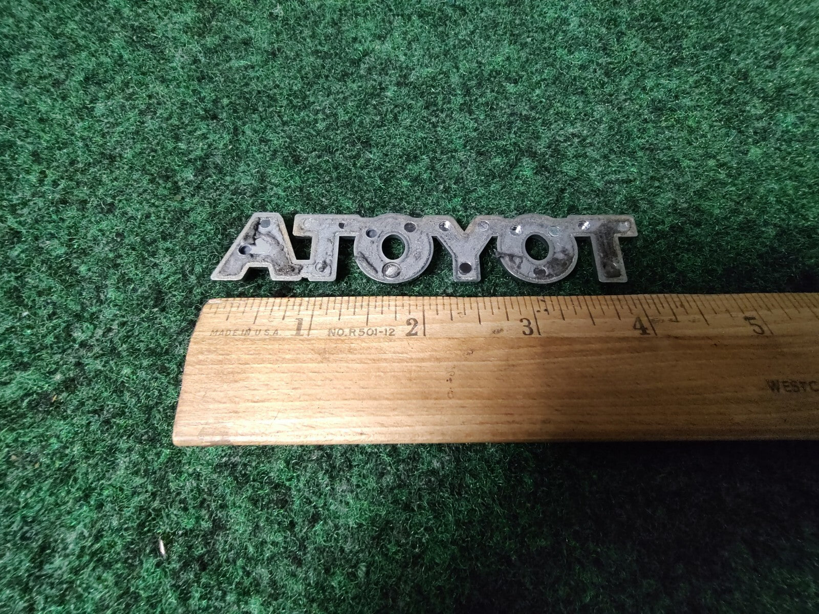Toyota Camry Emblem Logo Letter Badge Trunk Rear 4" Inch OEM Name Plate 4S5