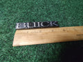 Buick Circa '95 Nameplate Emblem Black & Chrome Nameplate Name 10133742 1S2