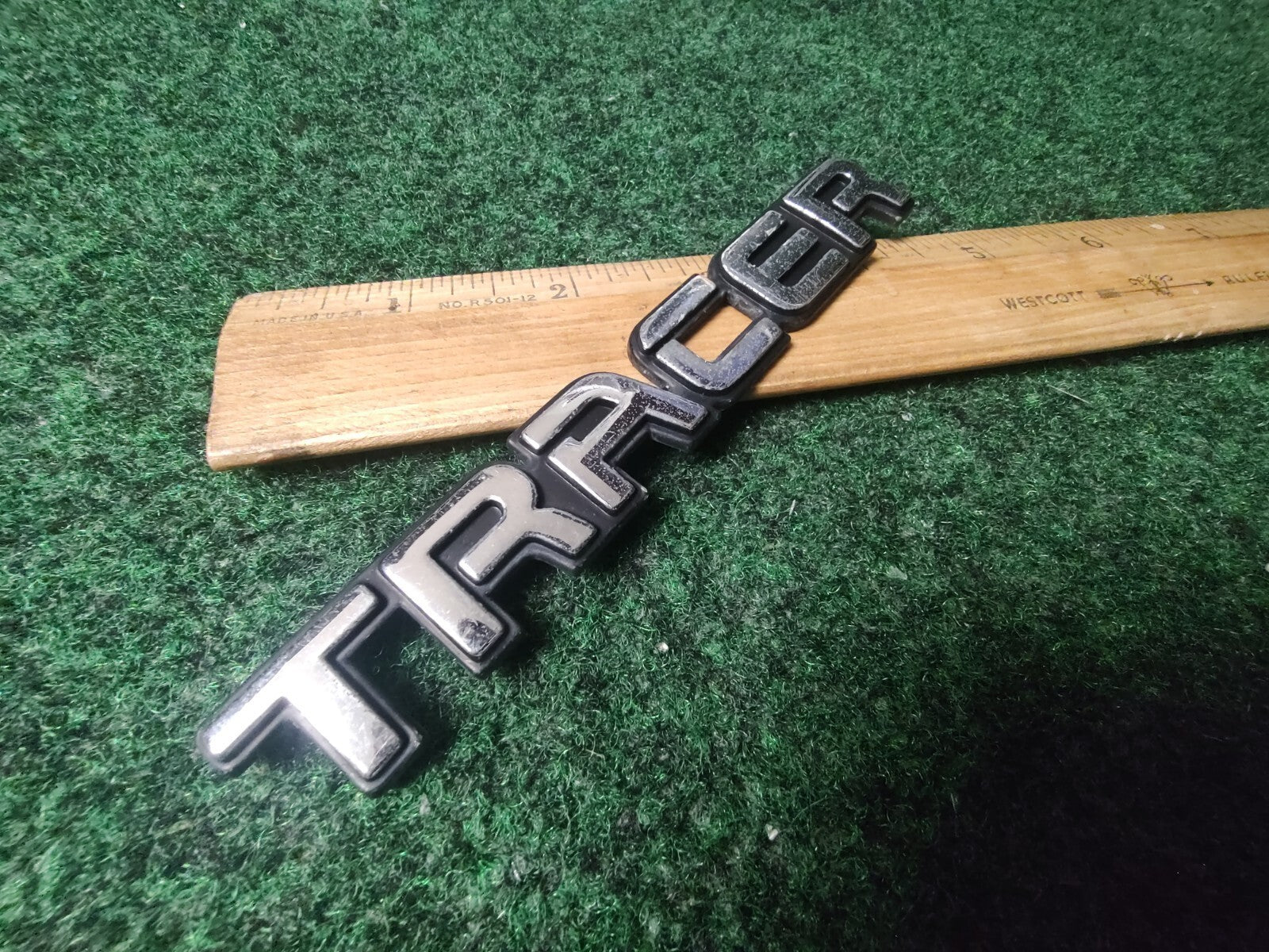 Mercury OEM 1991-1996 Tracer Rear Trunk Emblem Badge Logo Nameplate Insignia 4L4