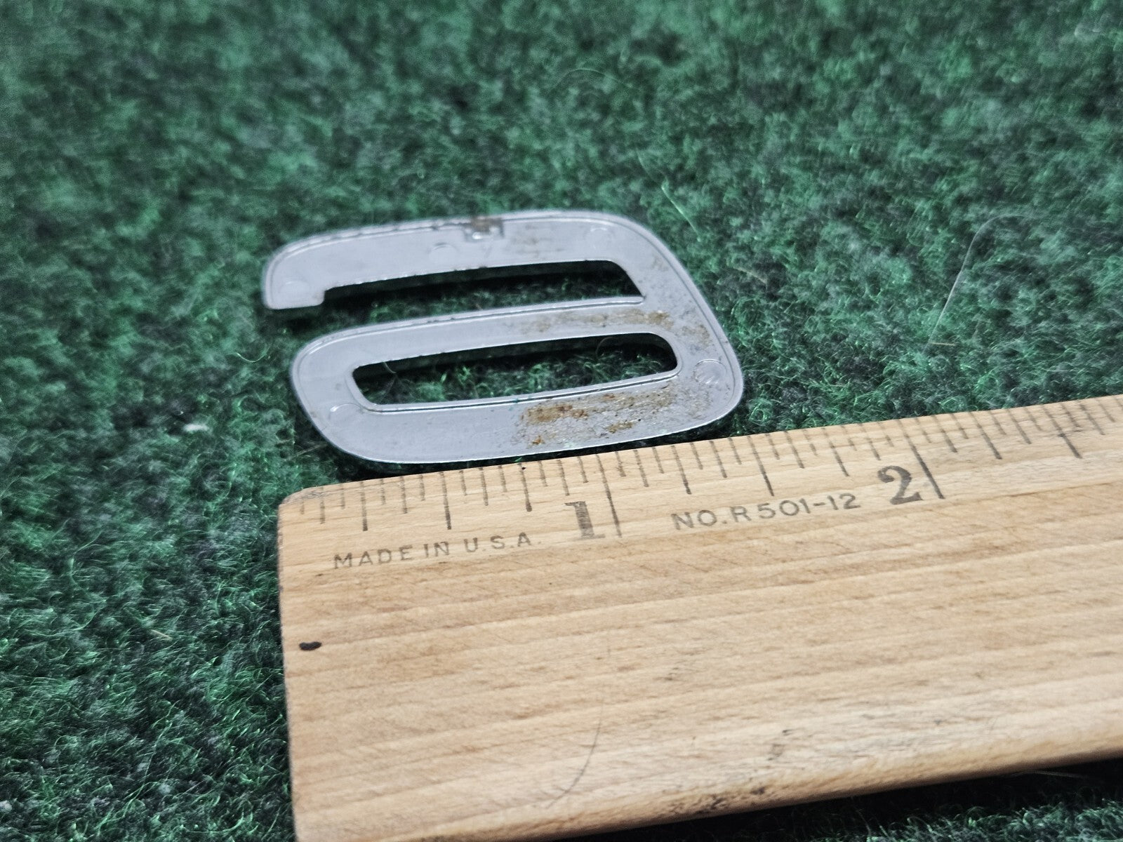 Volvo OEM S60 "6" Chrome Number Individual Letter Emblem Badge Logo Name 7S7