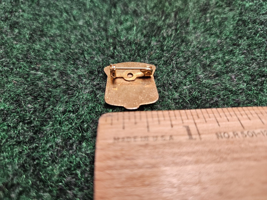 Vintage Sports Lapel Hat Pin ARC 200 Bowling Pin Games Enamel Goldtone